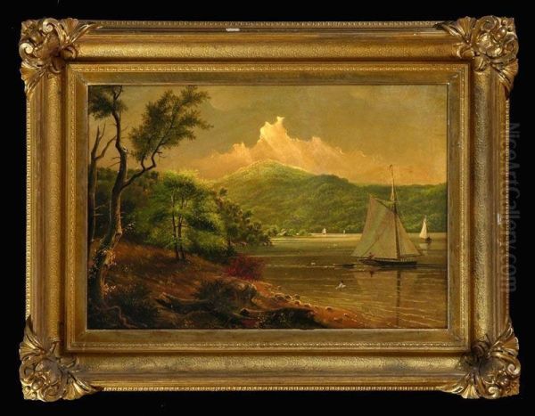View Of Sailboats On The Upper Hudson - view 1