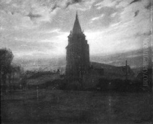 Kirche In Der Abenddammerung Kirche In Der Abenddammerung