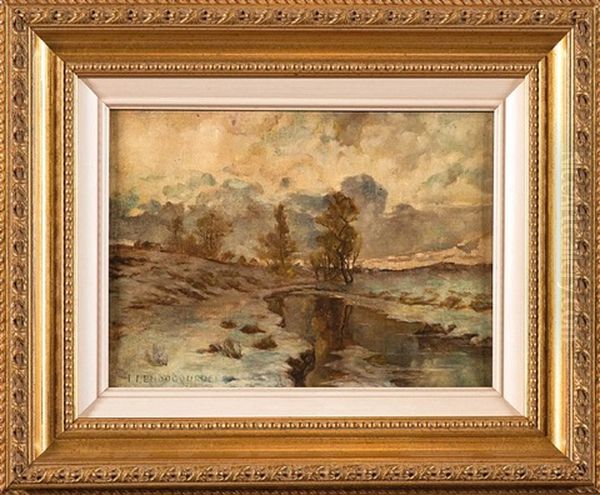 Paysage De Russie Sous La Neige - view 1