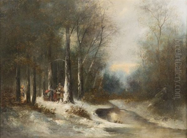 Gathering The Brushwood - view 1