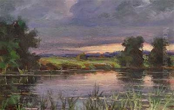 Evening By The Lake - view 1