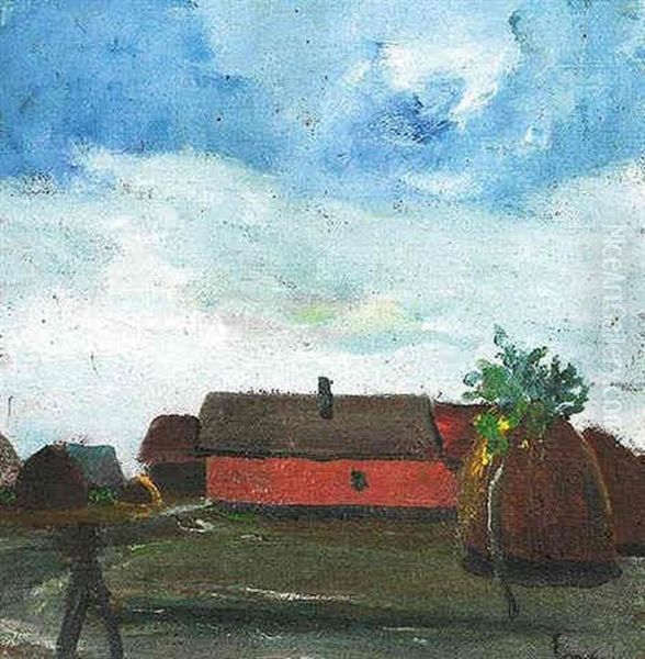Red House In Martely - view 1