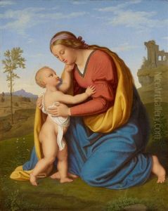 The Virgin With Child by Bernhard Endres