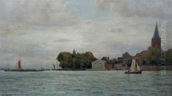 L'entree Du Port De Neuwarf - view 1