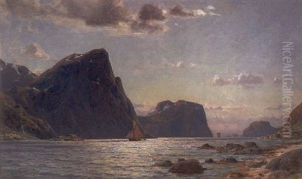 Norwegischer Fjord - Morgenstimmung - view 1