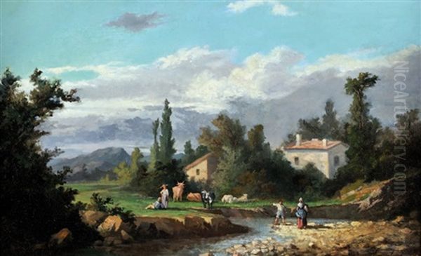 Au Bord De La Riviere - view 1