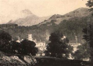 Paysage Au Village