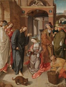 Christ And The Woman Taken In Adultery