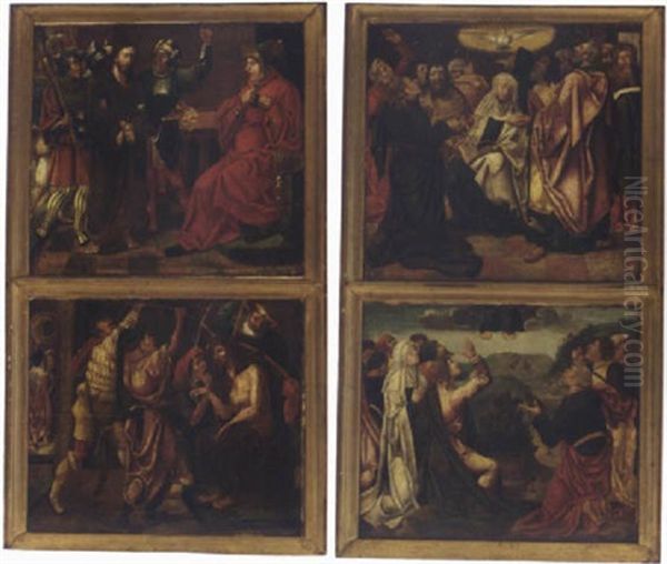 Christ Before Pilate, The Mocking Of Christ - view 1