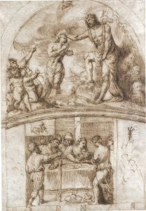 Design For The Decoration Of A Chapel by Dall' Stefano Arzere