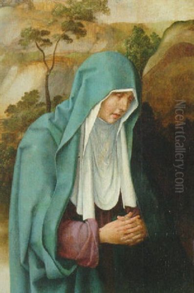 The Virgin In Mourning - view 1