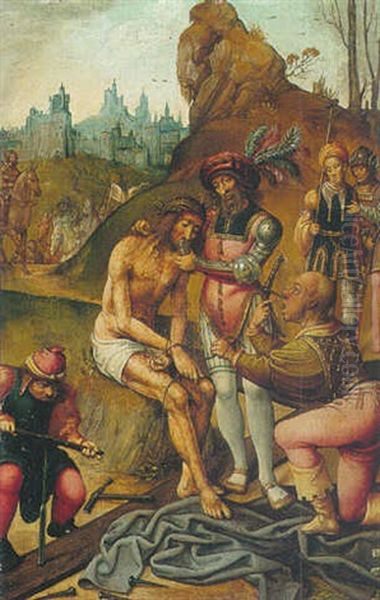 Christ Seated On Golgotha - view 1