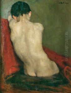 Back Of A Boy by Otto Heinrich Engel