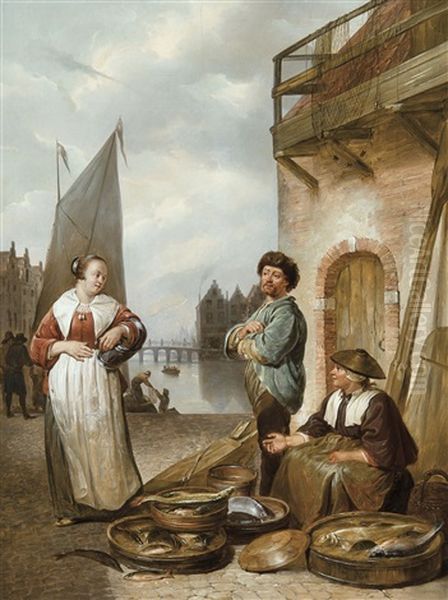 Poissonniers Au Port - view 1