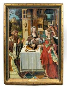 La Tete De Saint Jean Baptiste Apportee Par Salome A Herode Et Heriodade