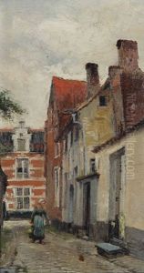 Le Beguinage A Lierre Anime D'une Laitiere