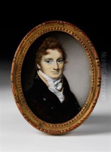Ovales Miniatur-portrait