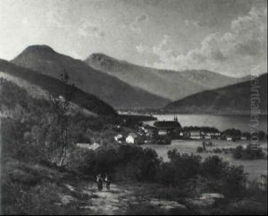 Blick Auf Den Tegernsee
