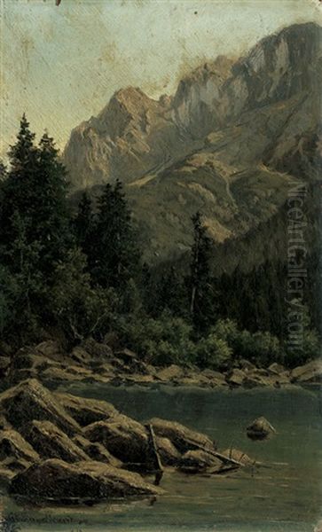 Gebirgsbach (+ Bergsee; 2 Works) - view 1