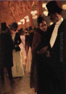 La Soiree Parisienne by Catherine Caroline Engelhart