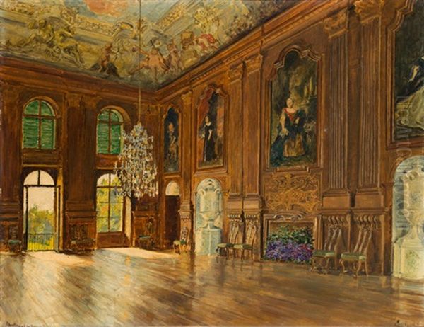 "ahnensaal", Jarmeritz Castle - view 1