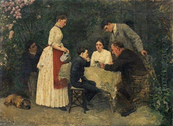 Portrait Of The Family Of Josef Engelhart - view 1