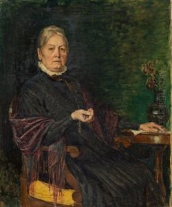 Portrat Der Mutter Des Kunstlers