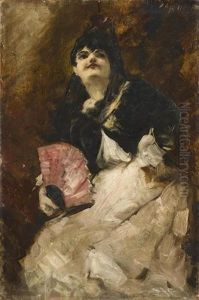 Spanische Tanzerin by Josef Engelhart