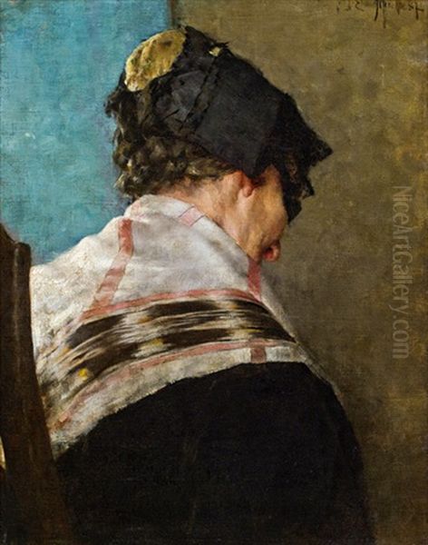 Weibliche Kopfstudie (study) - view 1