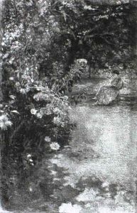 Im Garten by Josef Engelhart