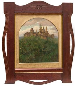 Prazsky Hrad by Ferdinand Engelmuller