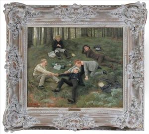 Afternoon Frolics by Malthe Odin Engelstedt