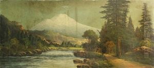 Shasta Creek, Mount Shasta, California by John Englehart