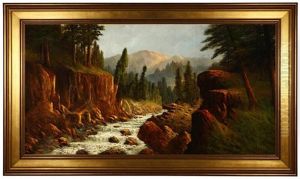 River In Roger Ranch, Oregon by John Englehart