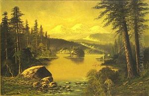 A View Of Three Sisters, Oregon