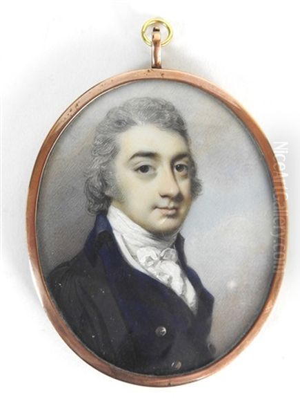 Portrait Miniature Of A Gentleman - view 1