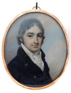 Portrait Miniature Of A Gentleman