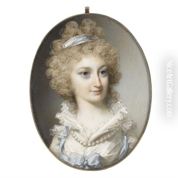 Portrait Of Anne Papillon, Nee Pelham - view 1