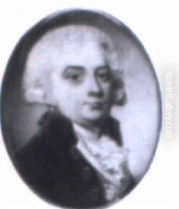 A Gentleman In Brown Coat, White Waistcoat And Frilled Cravat