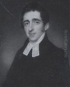 A Vicar Wearing Robes And White Bands