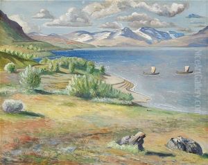 Afton Torne Trask by Leander Engstroem the Elder