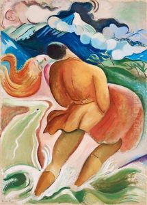 Stormen (the Storm) by Leander Engstroem the Elder