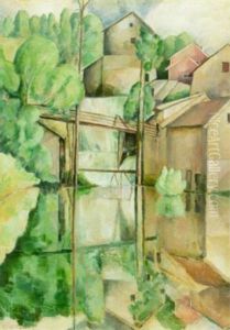 Rottle Kvarn, Grenna by Leander Engstroem the Elder
