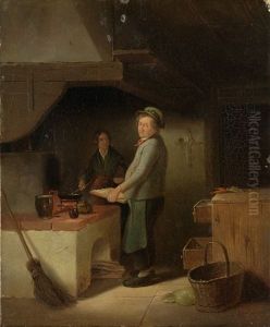 Beim Gemutlichen Kochen by Karl Von Enhuber