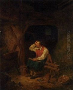 The Broken Rake by Karl Von Enhuber