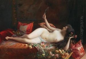 On A Bed Of Roses by Delphin Enjolras