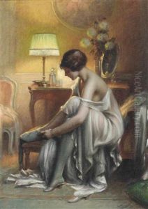 Evening Preparations by Delphin Enjolras