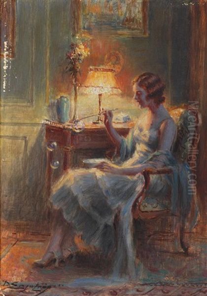 Femme Dans Un Interieur - view 1