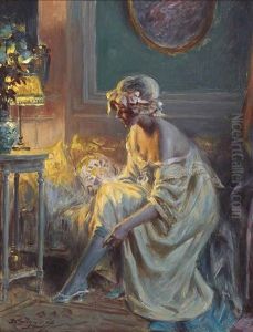 The Stocking by Delphin Enjolras
