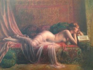 Odalisque A La Lecture by Delphin Enjolras